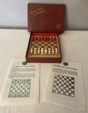 Vintage Pocket Chess And