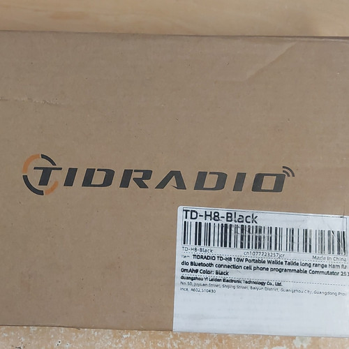 Tidradio black ham radio - tidradio,