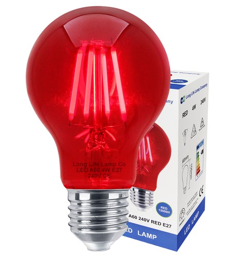 Vintage led red gls - gls, light