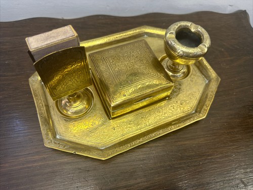 Antique 19th brass highly - 19th,
