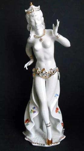 Dresden figurine exotic art - dresden,