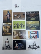 Set 12 Banksy Postcards