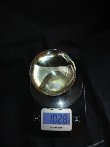 Crystal ball with - with, glass