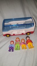 Playmobil 1-2-3 bus and people