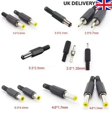 Male DC Connector Jack Plug