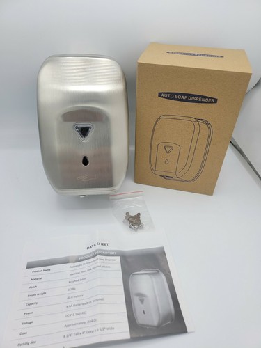 Stainless steel automatic soap - automatic,