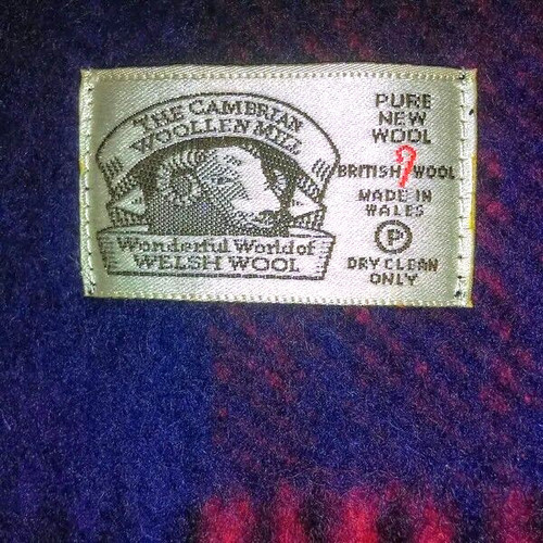 Welsh handwoven brushed wool - handwoven,