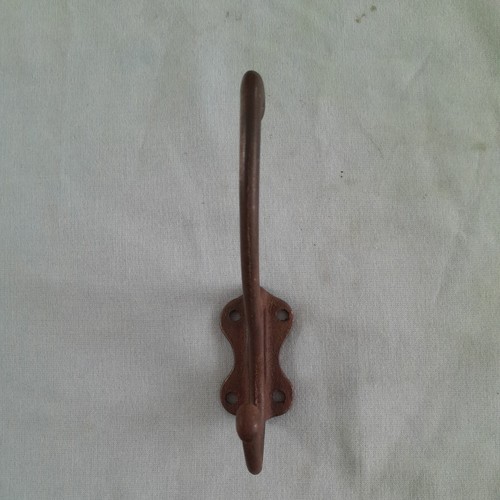 Antique steel coat - coat, hook