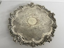 Old Sheffield Plate Salver /