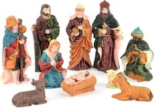 10Pcs Nativity Scene Set -