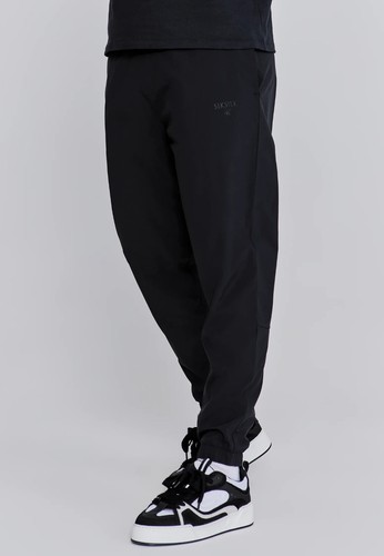 Siksilk mens black smart pant - smart,