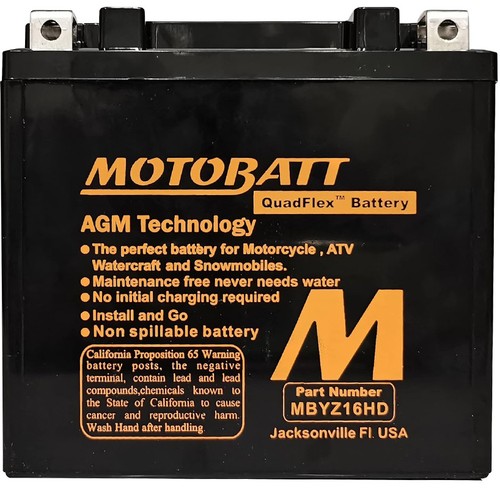 Mbyz16hd battery motobatt - mbyz16hd,