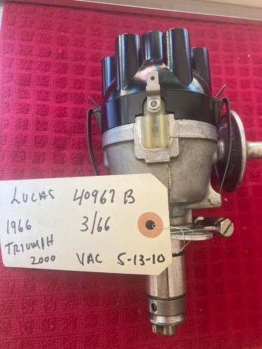 Triumph 2000 genuine - genuine, lucas