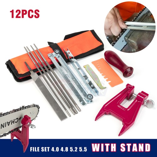 12pcs chainsaw sharpening file - sharpening,