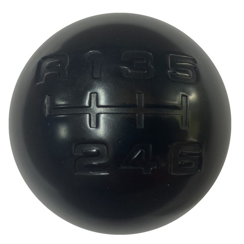 Black gear shift knob round - shift,