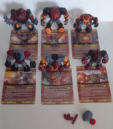 Gormiti titanium volcano - gormiti,