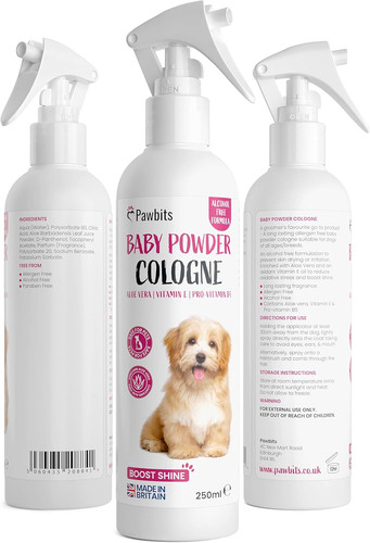 Baby powder cologne for dogs - baby,