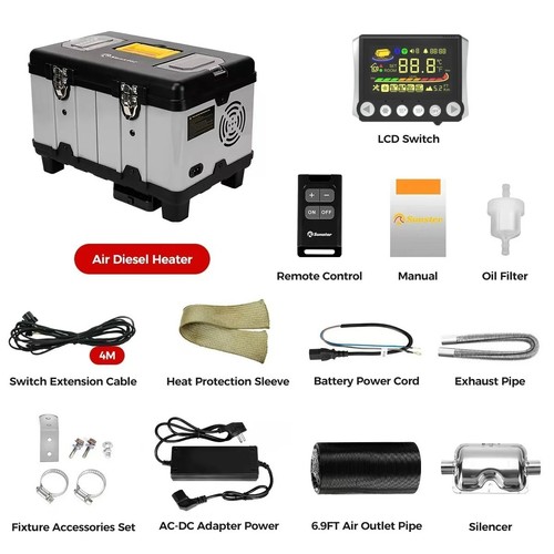 Tb10pro 8kw diesel air heater - tb10pro,