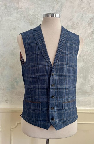 New next blue check tartan - -,