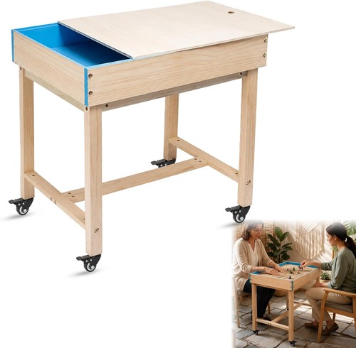 Wooden sandtrays table with - table,