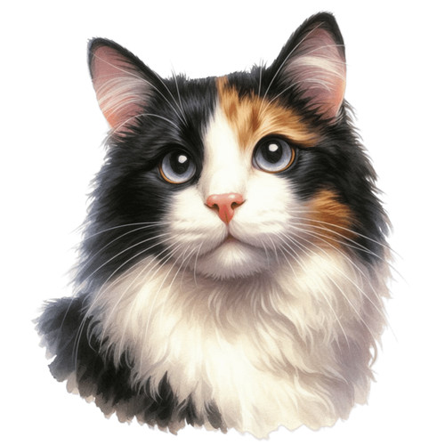 Calico maine coon vinyl - coon,
