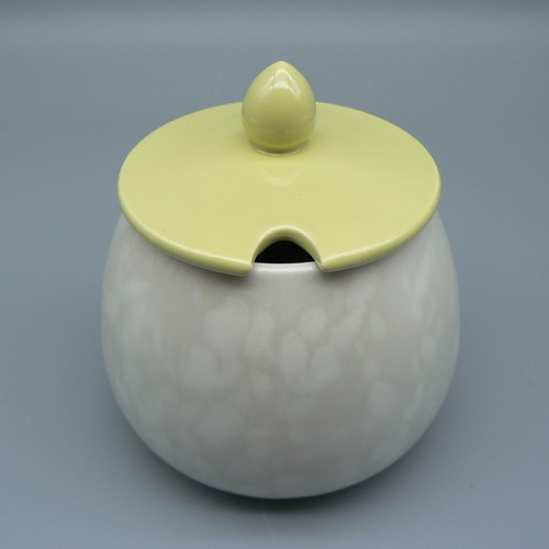 Poole pottery lime yellow - poole,