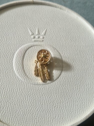 Pandora 14k gold plated charm