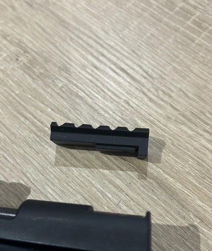 Rear picatinny rail for - picatinny,