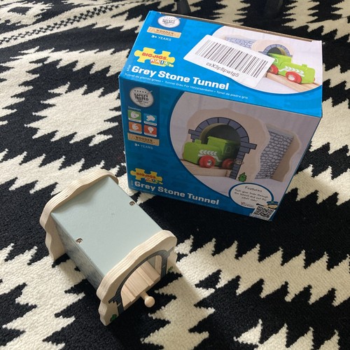 Big jigs rail wooden - tunnel, 3+