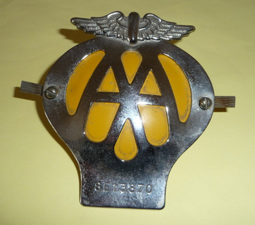 Vintage car badge 8e13870 - vintage, aa