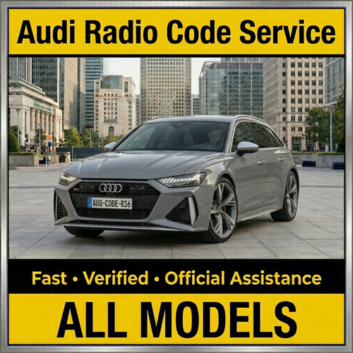 Audi radio code pin safe - pin,