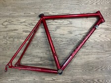 Sampson Kalispell Titanium Road Bike Frame Red 53cm Small
