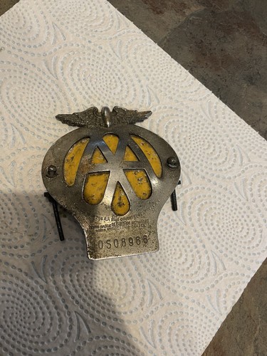 Old badge - old, aa
