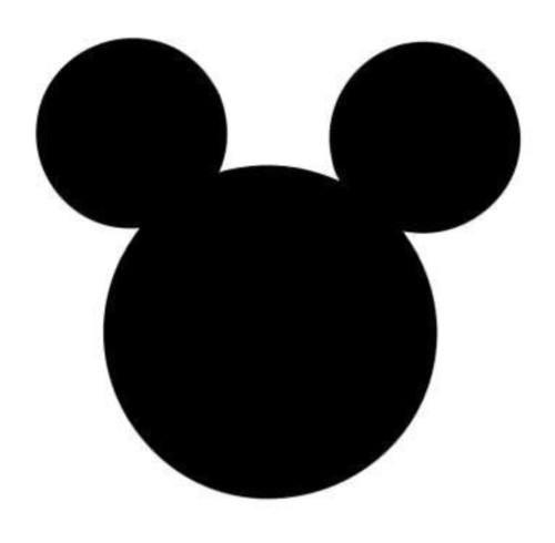 E40 mickey mouse head - mickey, vinyl