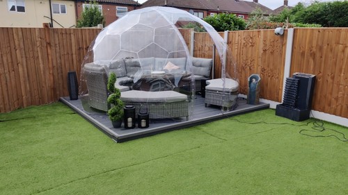 Polycarbonate geodome x - 3.6m,