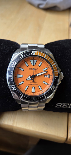 Seiko orange samurai srpc07 - orange,