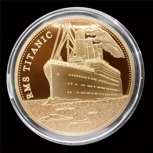 Titanic coin commemorative - titanic,