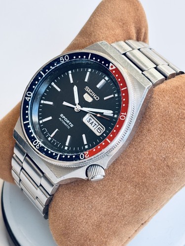 Vintage seiko sports pepsi - seiko,