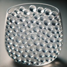 CLEAR WATER BEADS AQUA EXPANDING  GEL BALL BEADS WEDDING VASE FILLER CENTERPIECE