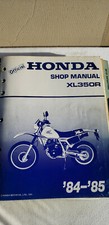 HONDA 1983-85 XR350 XL350 XR ORGINAL Factory Service MANUAL SERVICE REPAIR 