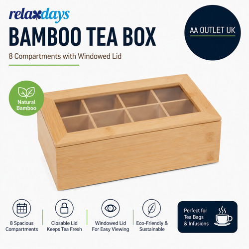 Relaxdays bamboo tea - relaxdays,