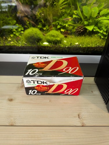 Tdk 90ea cassette tapes - tdk, box