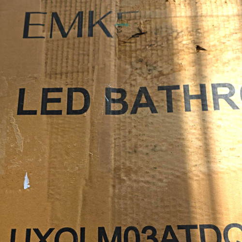 Emke 600mm round led bathroom - 600mm,