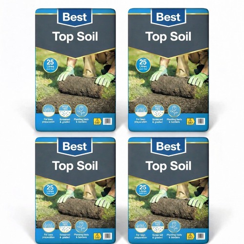 Garden top soil - garden, 4x25l