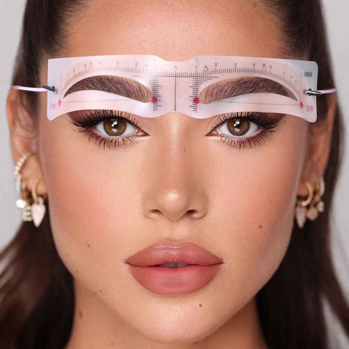 10x eyebrow stencils - eyebrow, shaper
