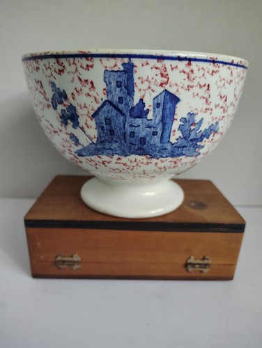 Antique gien france red - gien, and