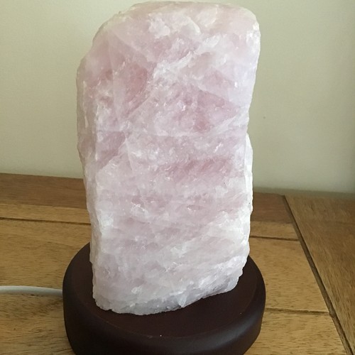 Ooak rose quartz crystal - rose,