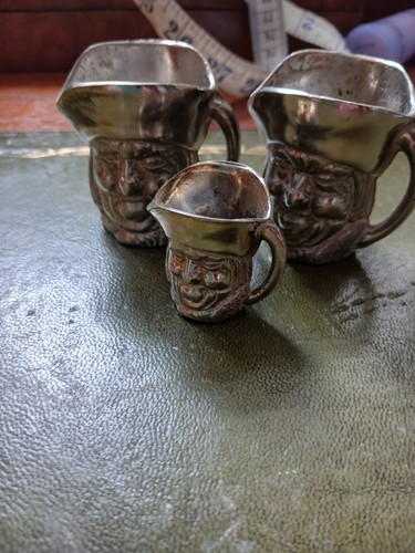Vintage miniature brass toby - miniature,