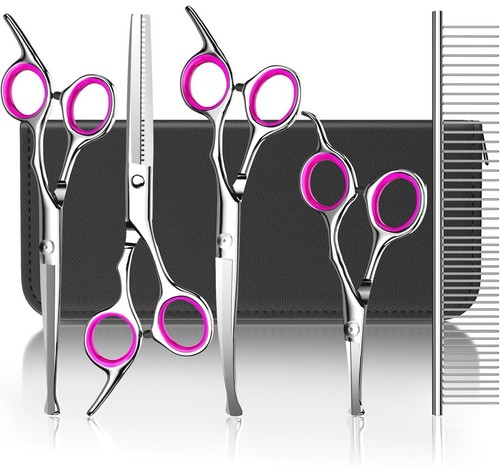 Pet scissors with round tip - scissors,