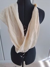 Genuine SCARFLACE from Moira C Block Colour  CREAM with Leaflet BNWOT